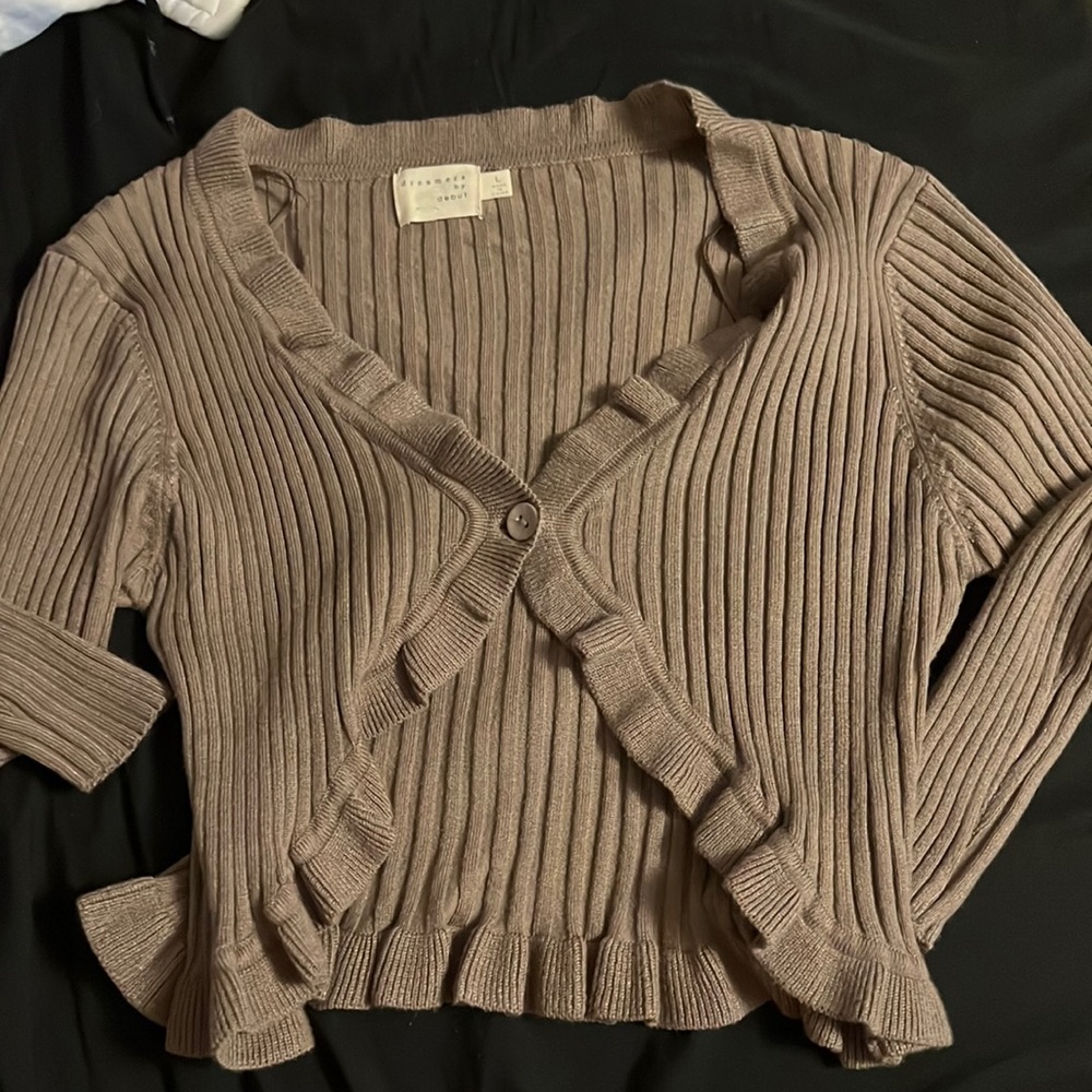 Cropped cardigan